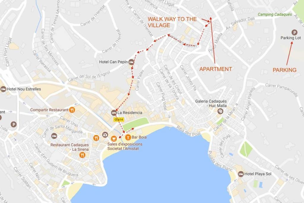 Apartmán Duplex Luminoso En El Centro De Cadaqués Exteriér fotografie